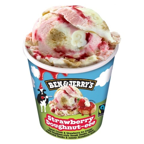 Lody Strawberry Doughnut-eee Ben&Jerry's 465 ml
