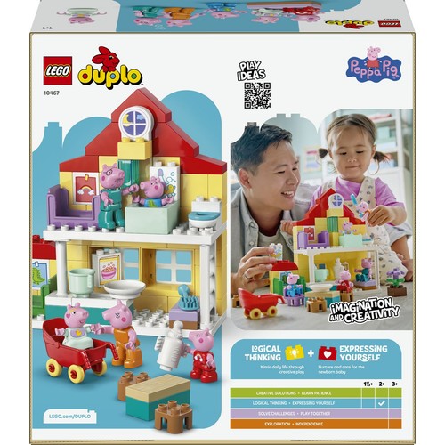 DUPLO® Świnka Peppa Dom rodzinny 10467 LEGO 1 sztuka