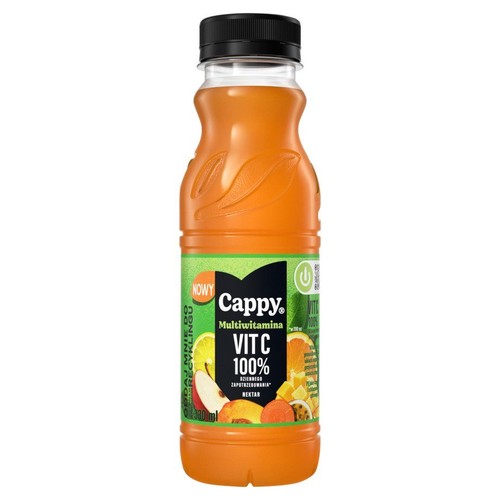 Nektar wieloowocowo-marchwiowy Cappy 330 ml
