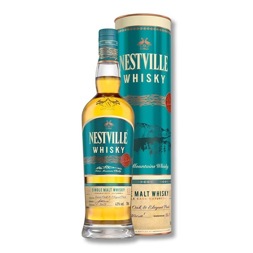 Whisky Single Malt alk.43% obj. Nestville 700 ml