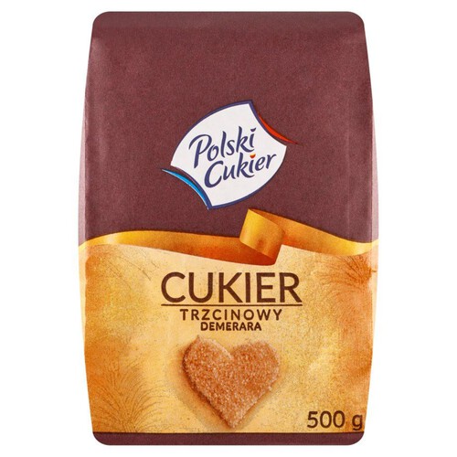 Cukier trzcinowy Demerara Polski Cukier 500 g