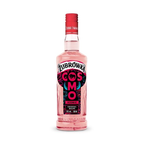 Wódka smakowa Iconic Cosmopolitan alk. 18,0% obj. Żubrówka  500 ml