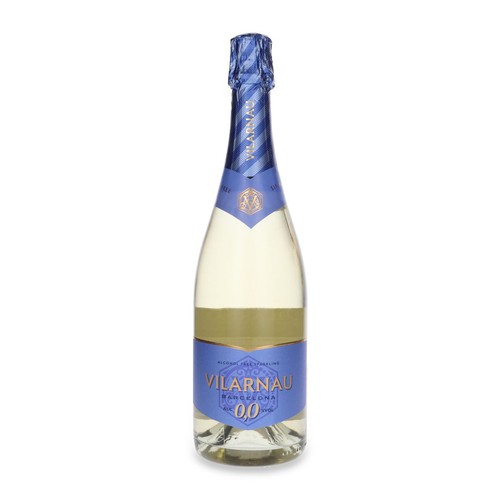 Wino bezalkoholowe hiszpańskie białe musujące Cava alk. 0,0% obj. Vilarnau Barcelona 750 ml