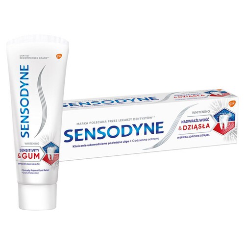 Pasta do zębów wybielająca  Nadwrażliowść i Dziąsła Sensodyne 75 ml