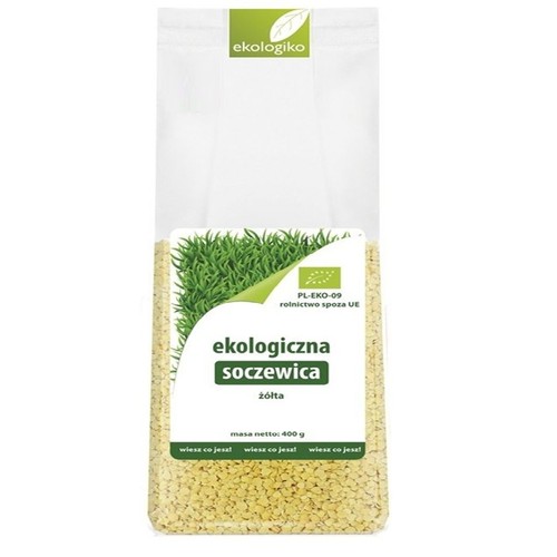 BIO Soczewica żółta Ekologiko 400 g