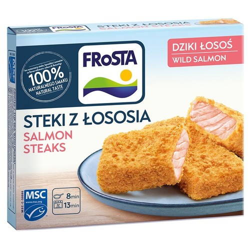 Steki z łososia panierowane FRoSTA 200 g 