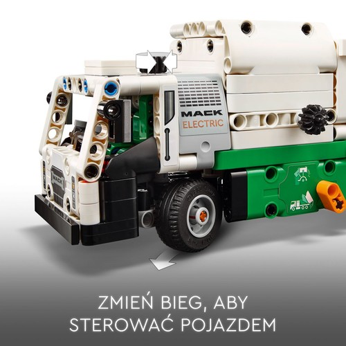 Technic Śmieciarka Mack® LR Electric 42167 LEGO 1 sztuka
