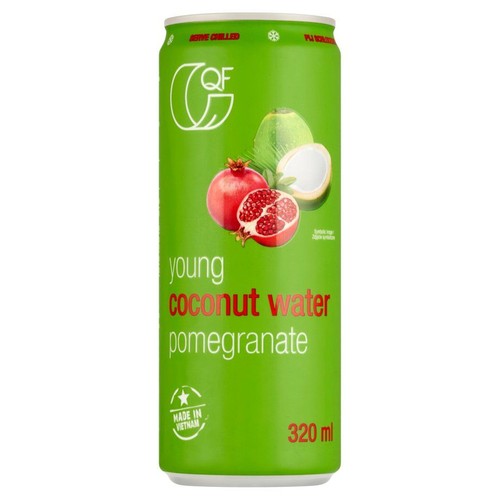 Woda kokosowa z sokiem z granatu  QF 320 ml