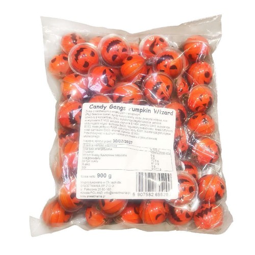 Żelki z nadzieniem pomarańczowym Candy Gangs 900 g