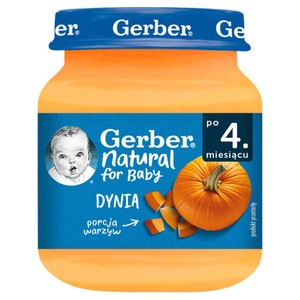 Deser puree z dyni po 4 miesiącu Gerber 125 g