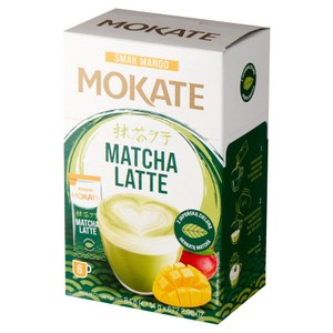 Matcha Latte o smaku mango Mokate 6 saszetek