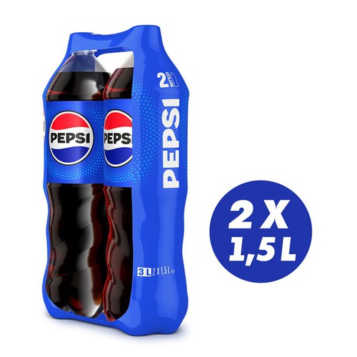 Napój gazowany o smaku cola Pepsi 2 x 1,5 l