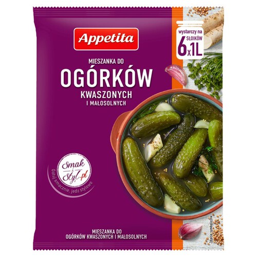 Mieszanka do ogórków kwaszonych i małosolnych Appetita 40 g