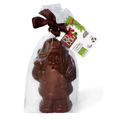 BIO Mikołaj z ciemnej czekolady bez glutenu i bez laktozy 70% Cocoa 75 g