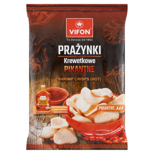 Prażynki krewetkowe pikantne Vifon 100 g