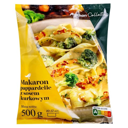 Makaron pappardelle z sosem kurkowym Auchan Collection  500 g