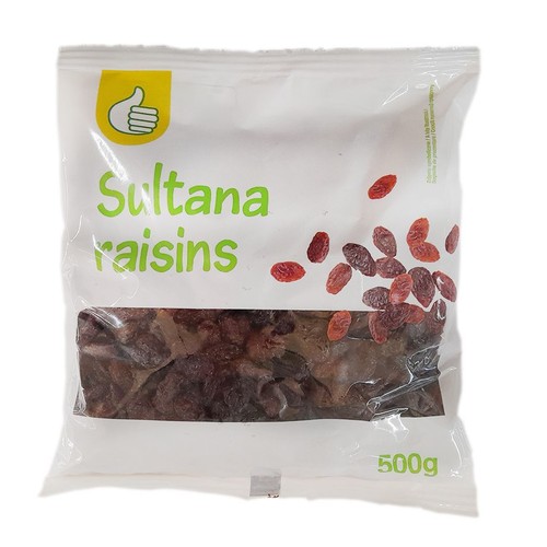 Rodzynki sułtańskie Auchan 500 g