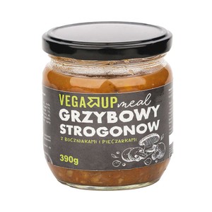 Grzybowy stragonow z boczniakami i pieczarkami Vega Up 440 g
