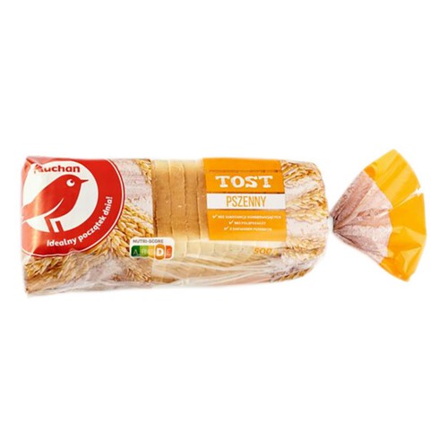 Chleb tostowy pszenny Auchan 500 g