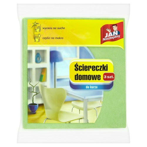  Ściereczki domowe  Jan Niezbędny 3 sztuki