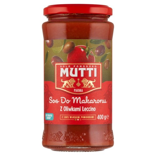 Sos pomidorowy z oliwkami  Mutti 400 g 