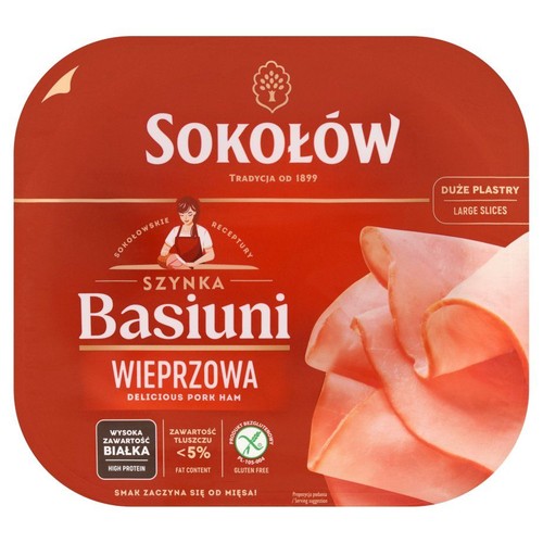 Szynka Basiuni Sokołów 140 g