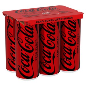 Napój gazowany o smaku cola  Coca-Cola 6 x 330 ml