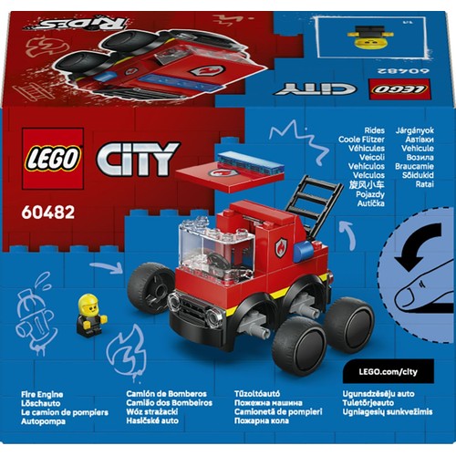 City Pojazdy — Wóz strażacki 60482, zestaw konstrukcyjny LEGO 1 sztuka