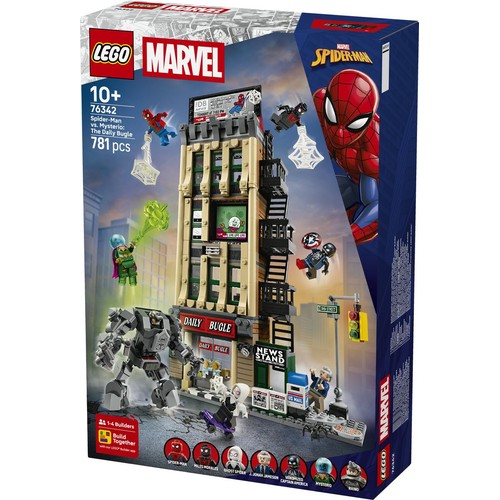 Marvel Spider-Man kontra Mysterio: Daily Bugle 76342 LEGO 1 sztuka