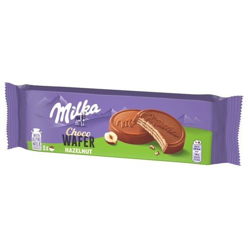 Wafle Choco Hazelnut   Milka 150 g