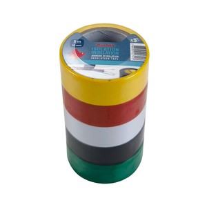 Taśma izolacyjna 5 m x 19 mm Auchan 5 sztuk