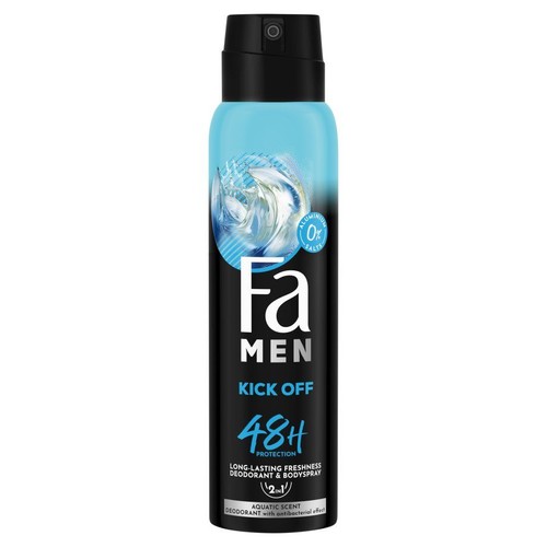 Dezodorant w sprayu o odświeżającym zapachu Fa Men 150 ml