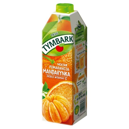 Nektar z mandarynek i pomarańczy Tymbark 1 l