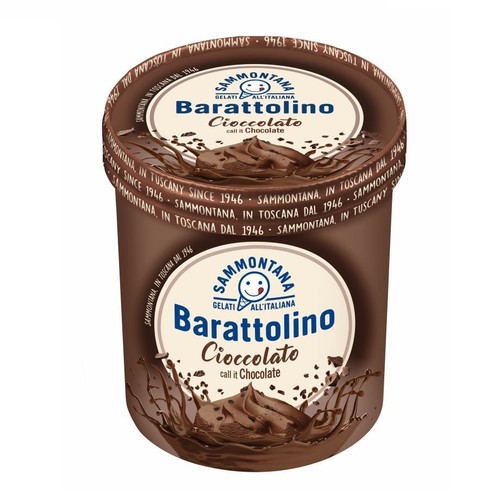 Lody Barattolino czekoladowe   Sammontana 800 ml