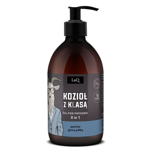 Żel pod prysznic 8 w 1 Kozioł z klasą LaQ 500 ml