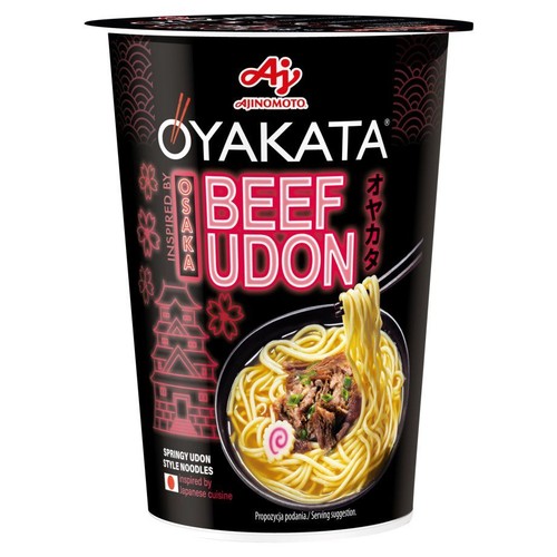 Oyakata Zupa błyskawiczna Beef Udon   Ajinomoto 70 g