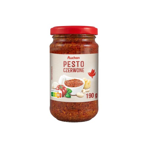 Sos pesto czerwony Auchan 190 g