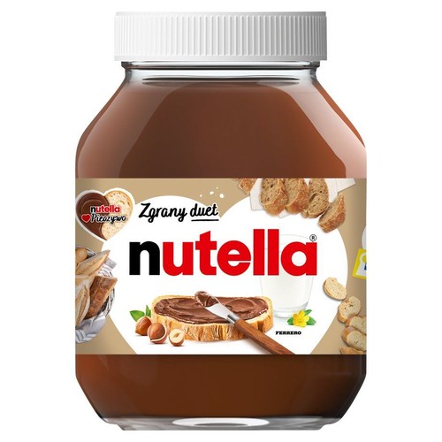 Krem do smarowania z orzechami laskowymi i kakao Nutella 825 g 