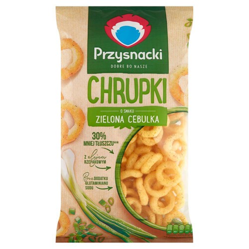 Chrupki kukurydziane o smaku zielonej cebulki Przysnacki 150 g