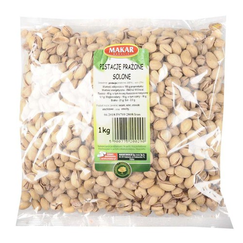 Pistacje prażone solone Makar 1 kg