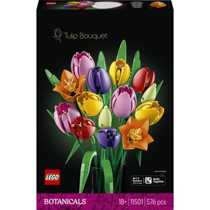 Botanicals Bukiet tulipanów 11501, dekoracja LEGO 1 sztuka