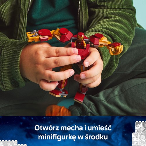 Marvel Mech Iron Mana kontra Ultron 76307 LEGO 1 sztuka