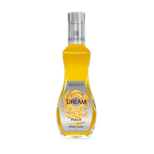 Likier Dream Peach o smaku brzoskwiniowym alk. 20,0% obj. Mundivie Dream 500 ml