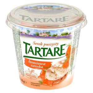 Serek puszysty Łososiowa Zatoka Tartare 140 g