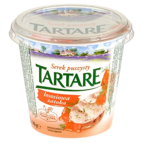 Serek puszysty Łososiowa Zatoka Tartare 140 g