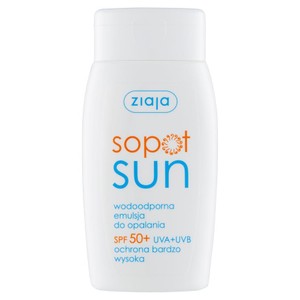 Wodoodporna emulsja do opalania SPF 50 ZIAJA 125 ml