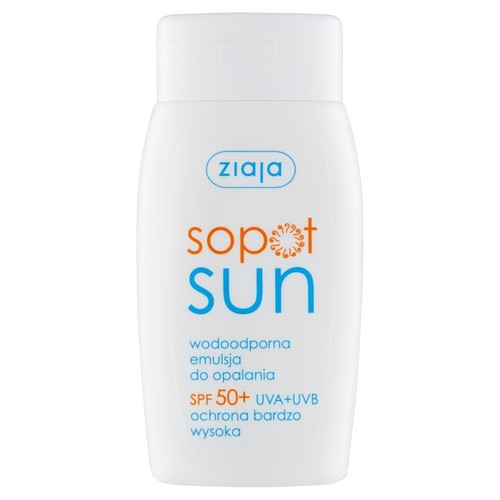 Wodoodporna emulsja do opalania SPF 50 ZIAJA 125 ml