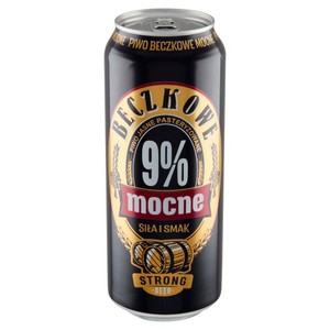Piwo jasne pełne Mocne alk. 9,0% obj. Beczkowe 500 ml