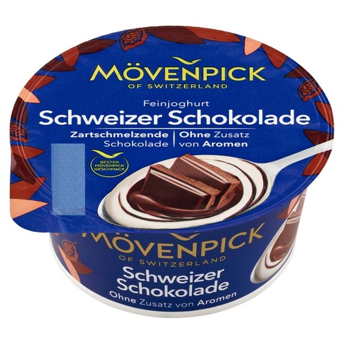 Jogurt śmietankowy z owocami mix smaków Movenpick 150 g