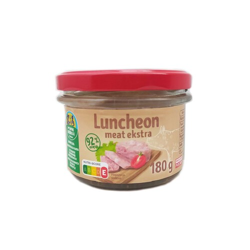 Konserwa luncheon meat ekstra  Pewni Dobrego 180 g